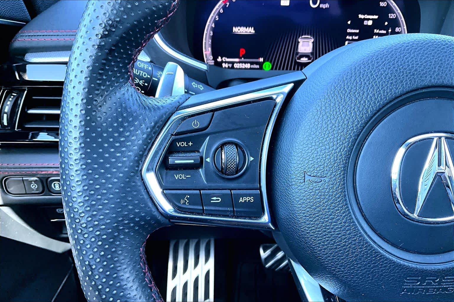 Used 2023 Lunar Silver Metallic Acura w/A-Spec Package image 23