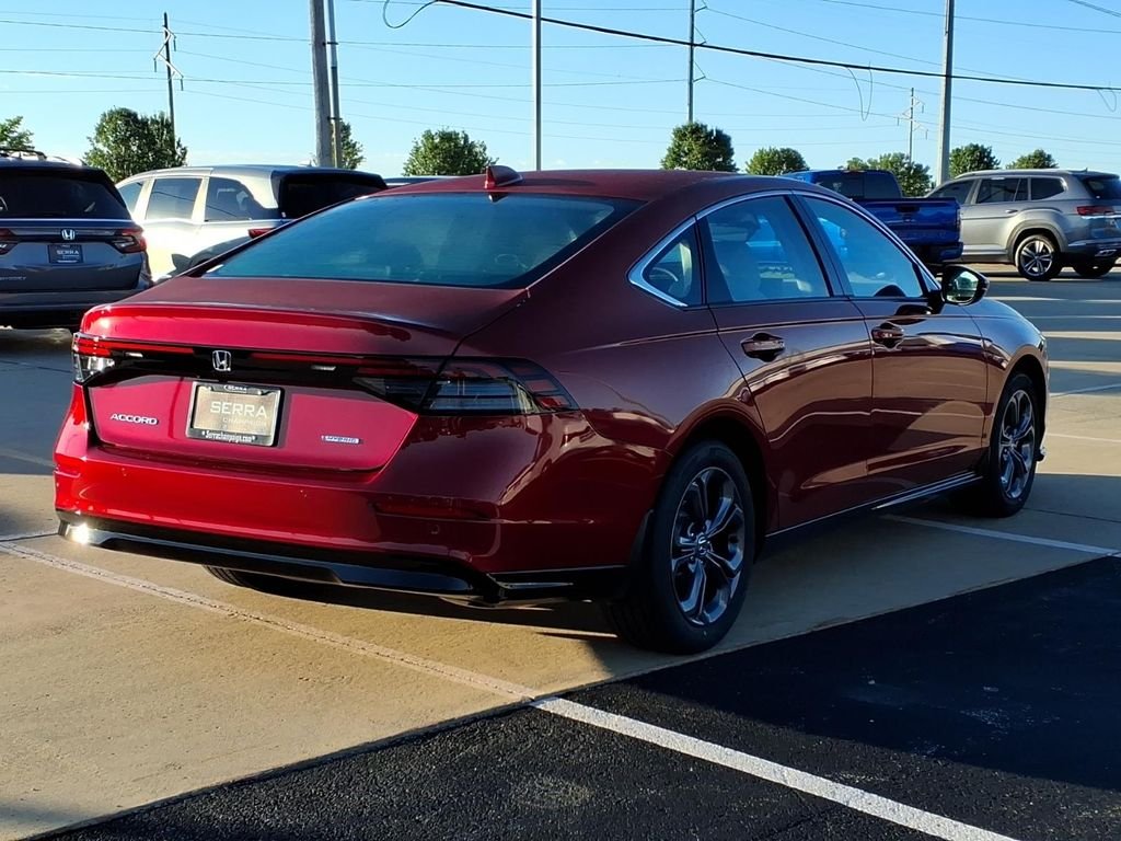 New 2026 Radiant Red Metallic Honda EX-L Hybrid image 11