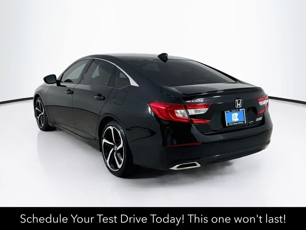 Certified Used 2021 Crystal Black Pearl Honda Sport Special Edition image 6