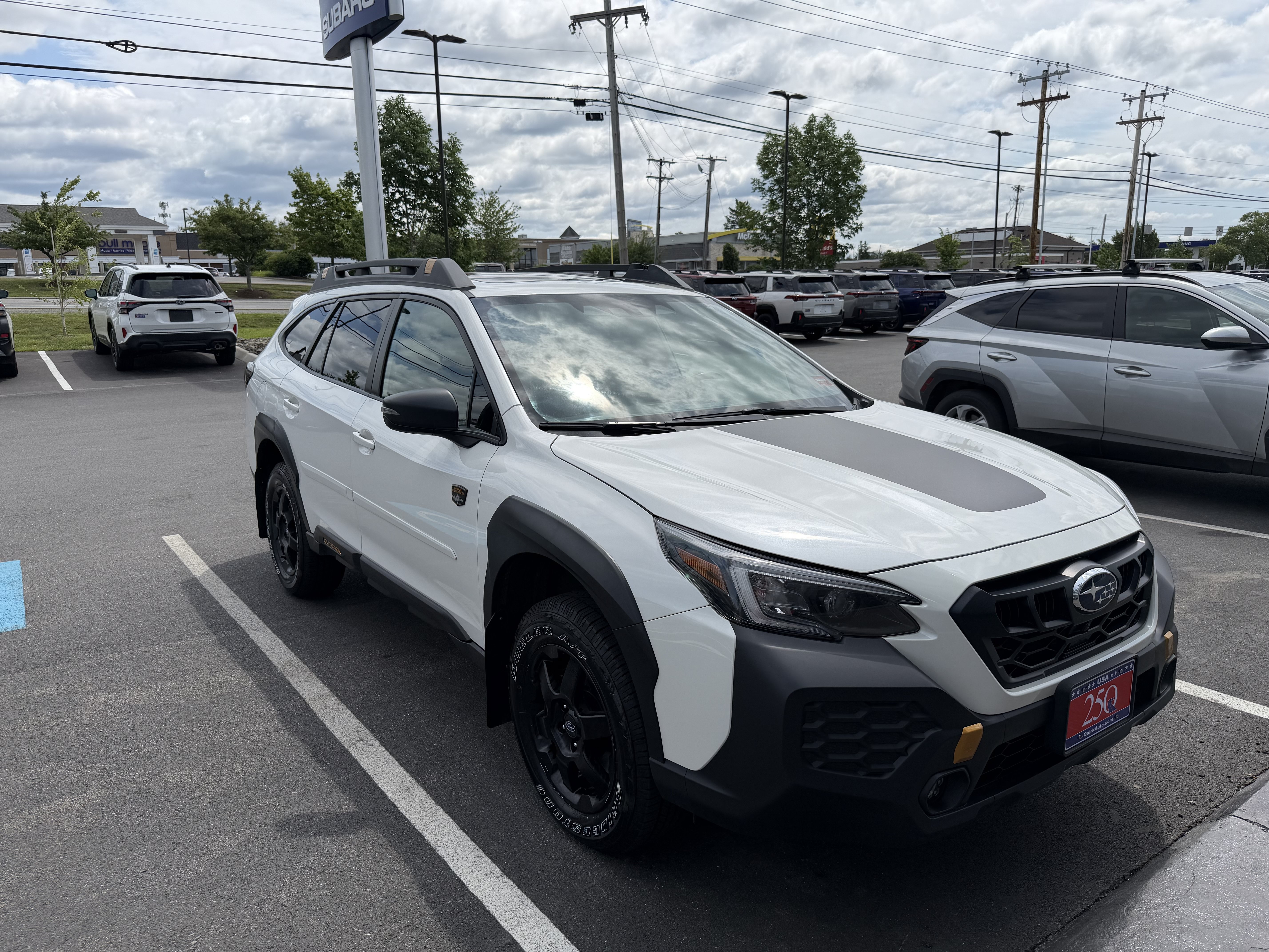 Used 2024 Crystal White Pearl Subaru Wilderness image 7