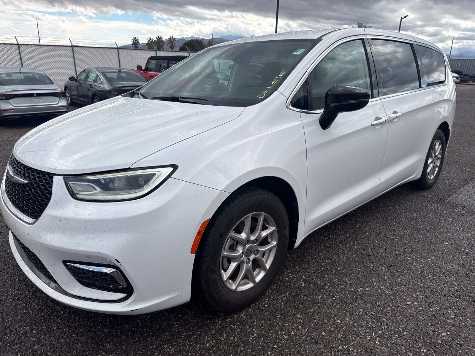 Used 2024 Bright White Clearcoat Chrysler Touring L image 1