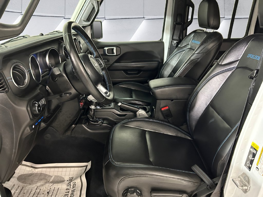 Used 2022 White Jeep Unlimited Rubicon 4xe image 7