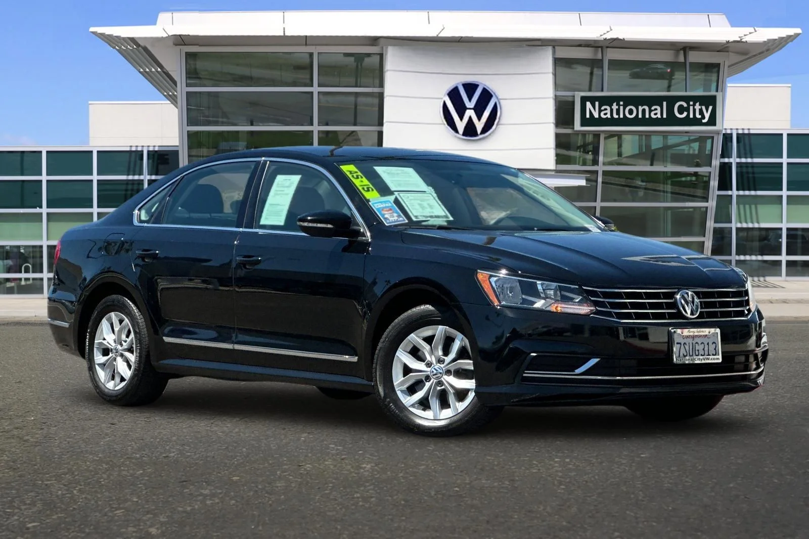 Used 2016 Volkswagen Passat S with VIN 1VWAT7A35GC050654 for sale in National City, CA