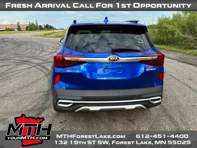 Used 2021 Blue Kia SX image 7