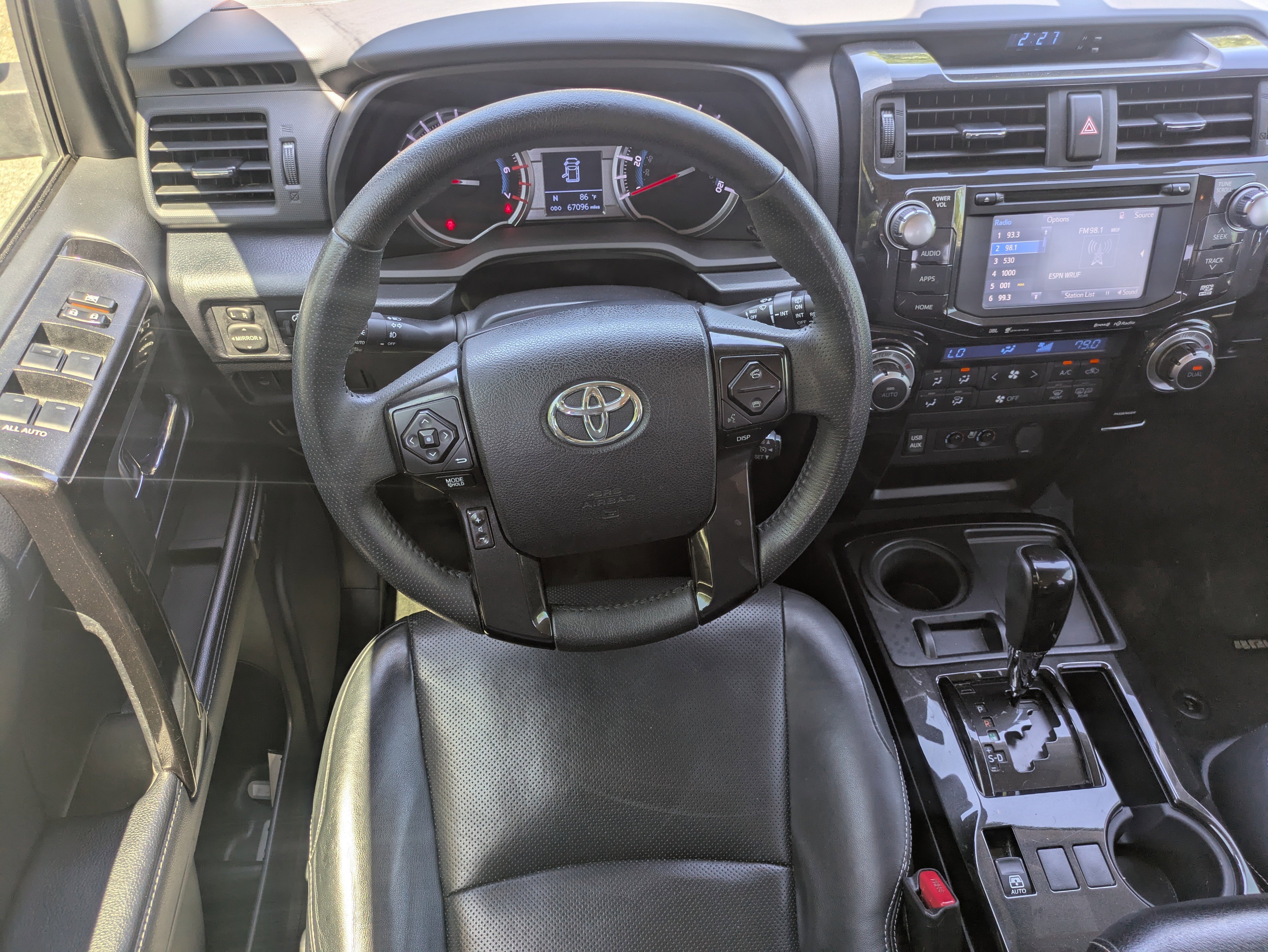 Used 2019 Midnight Black Metallic Toyota Limited Nightshade image 15