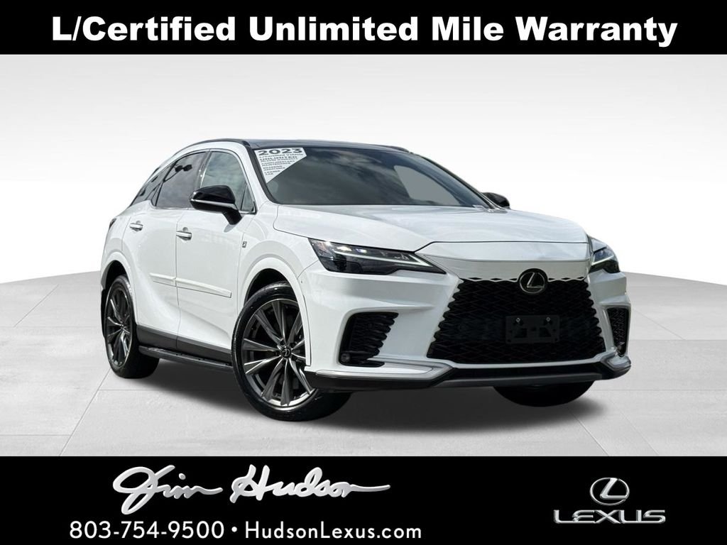 Certified Used 2023 ULTRA WHITE Lexus 350 F Sport Handling image 1