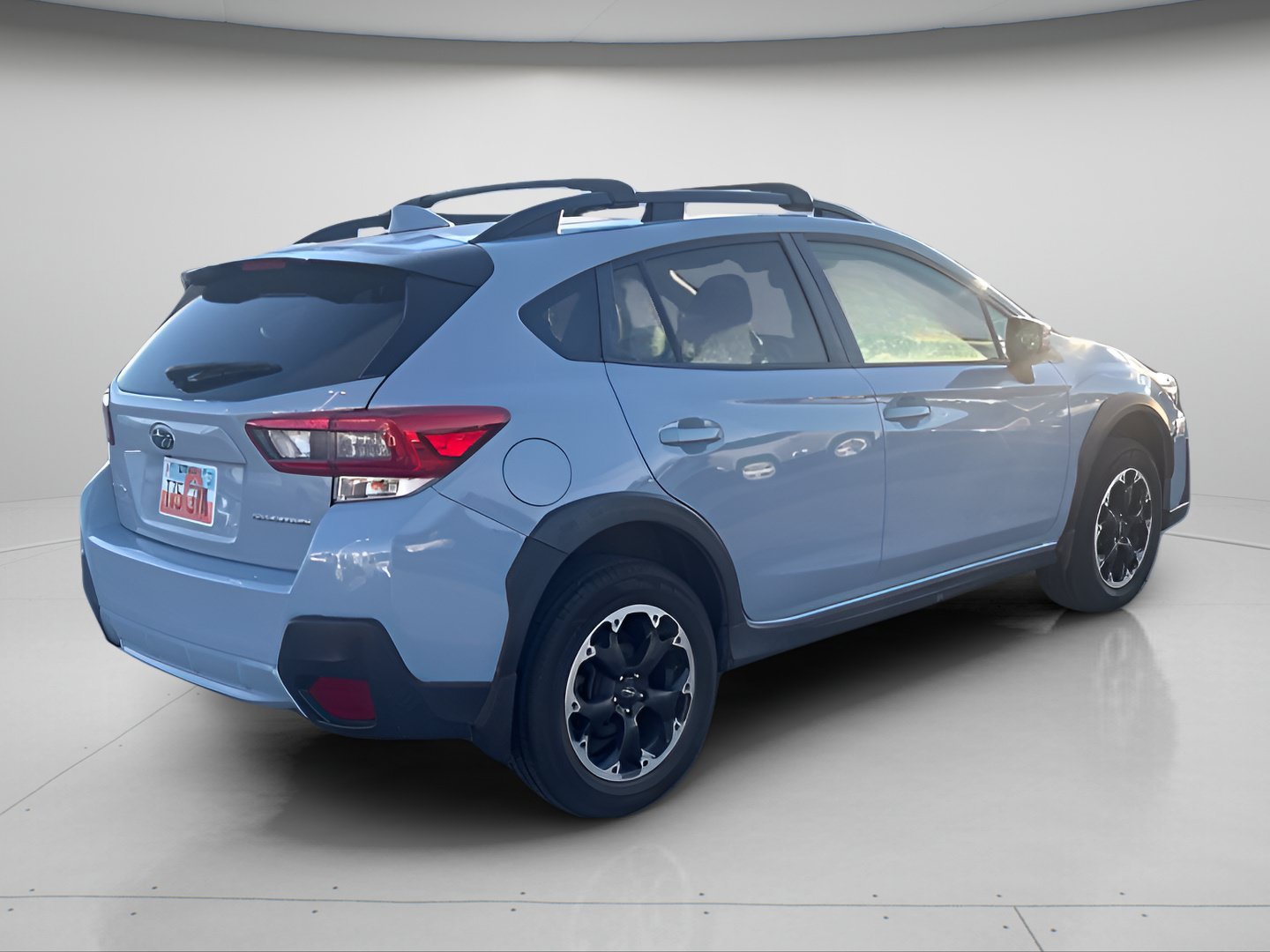 Certified Used 2021 Cool-Gray Khaki Subaru Premium image 6