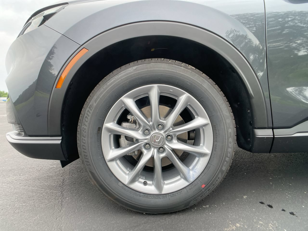 New 2026 Meteorite Gray Metallic Honda EX AWD image 10