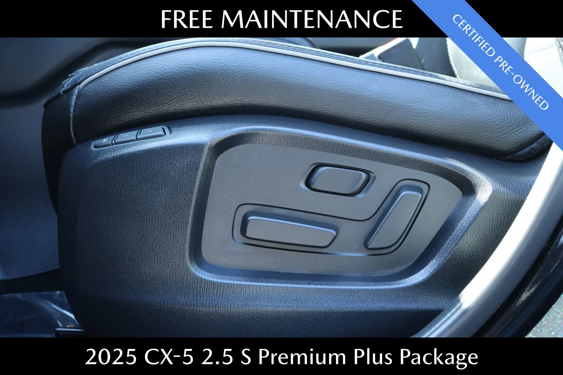 Certified Used 2025 Black Mazda 2.5 S Premium Plus Package image 20