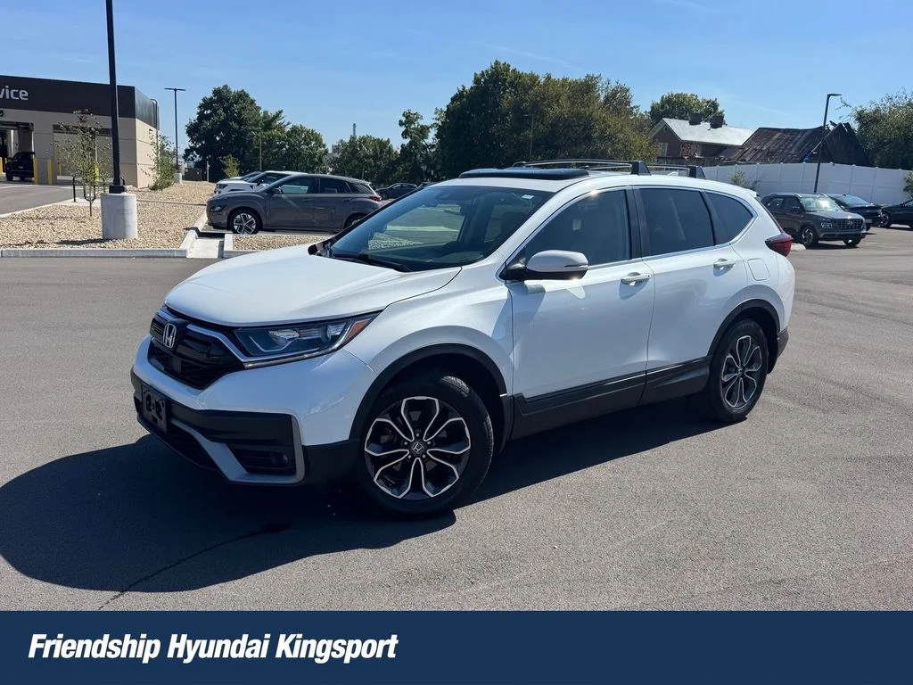Used 2021 White Honda EX image 1