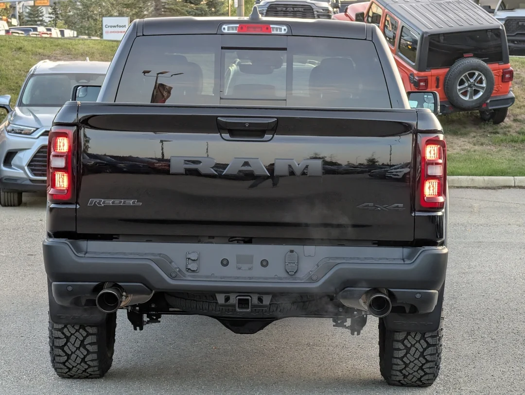 New 2027 Black RAM Rebel - - 4x4 - 3.0L Hurricane Twin Turbo - 420 HP - Crew Cab & More! image 7