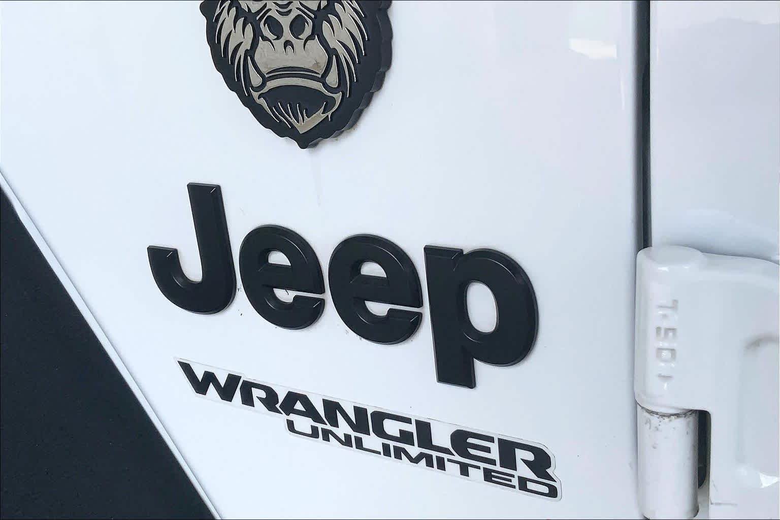 Used 2021 Bright White Clearcoat Jeep Unlimited Willys Sport image 30