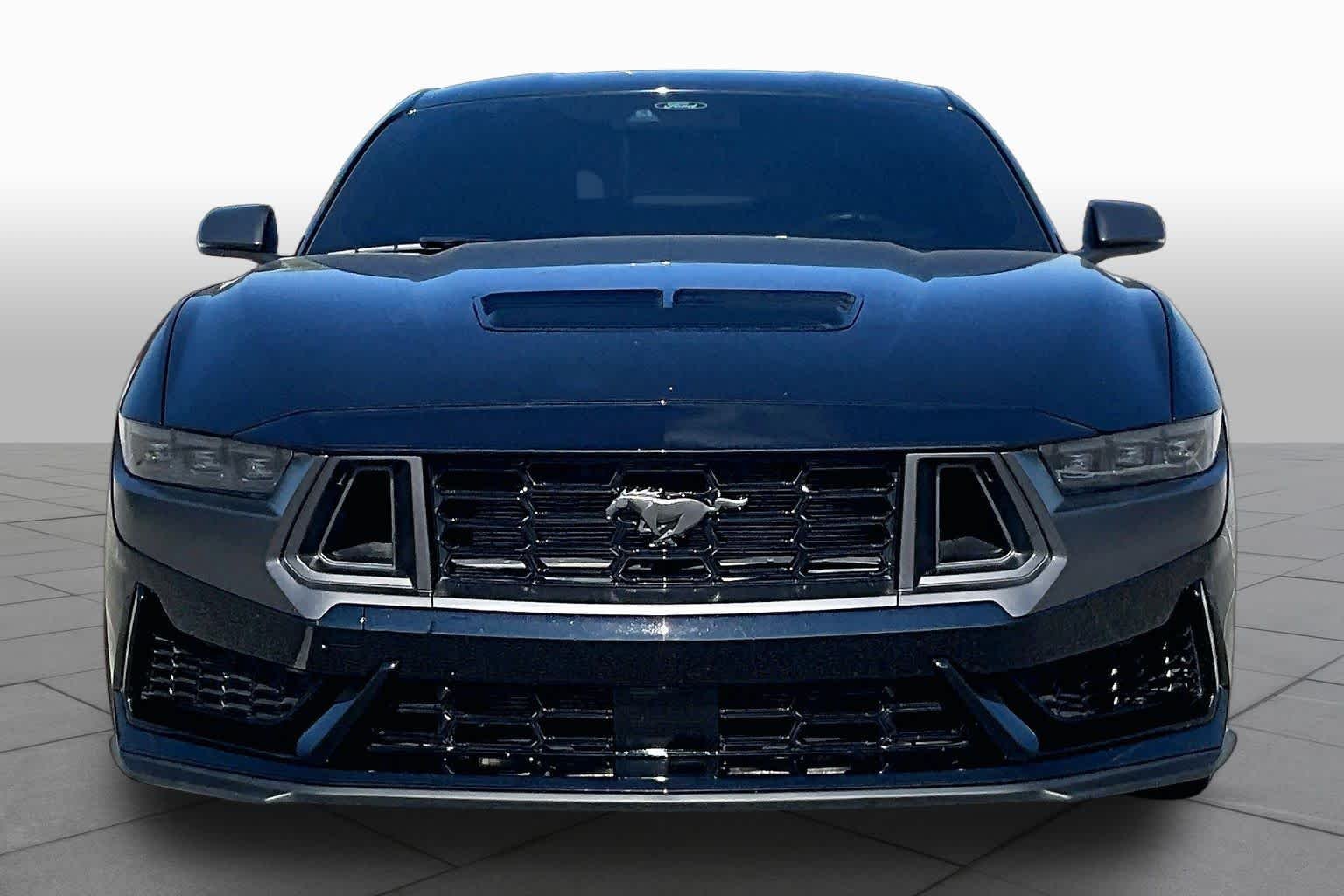 Used 2025 Shadow Black Ford Dark Horse image 4