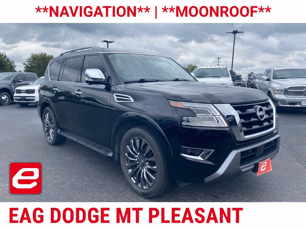 Used 2024 Black Nissan Platinum image 1