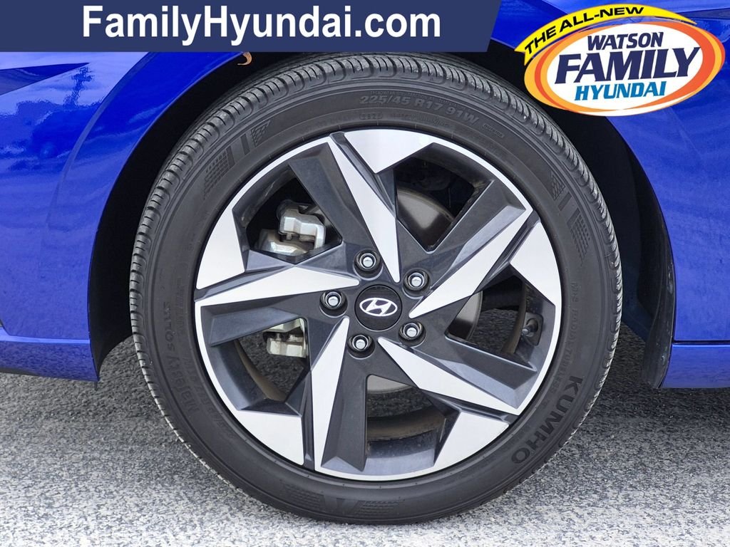 Certified Used 2023 Blue Hyundai SEL image 10