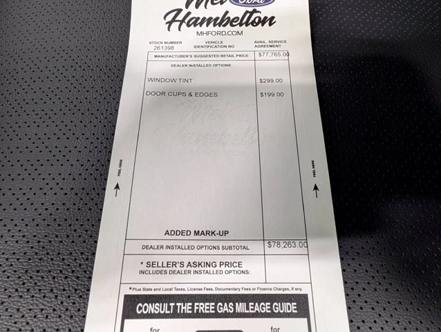 New 2026 Agate Black Metallic Ford Lariat® image 69