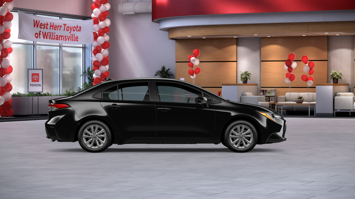 New 2026 Midnight Black Metallic Toyota LE image 12