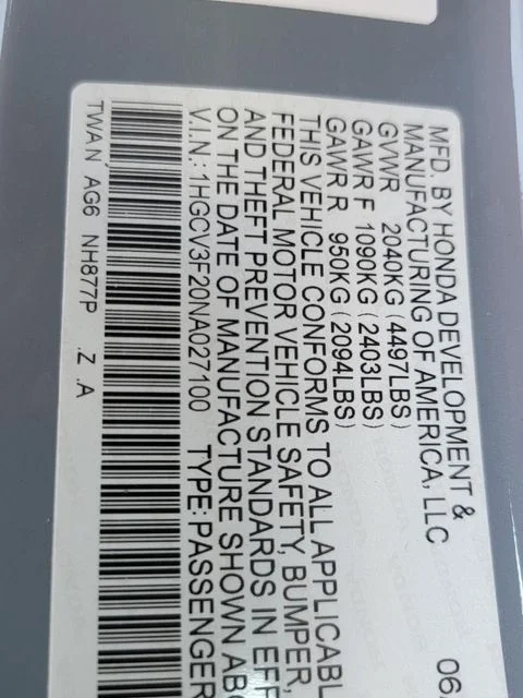 Certified Used 2022 Gray Honda Sport image 31