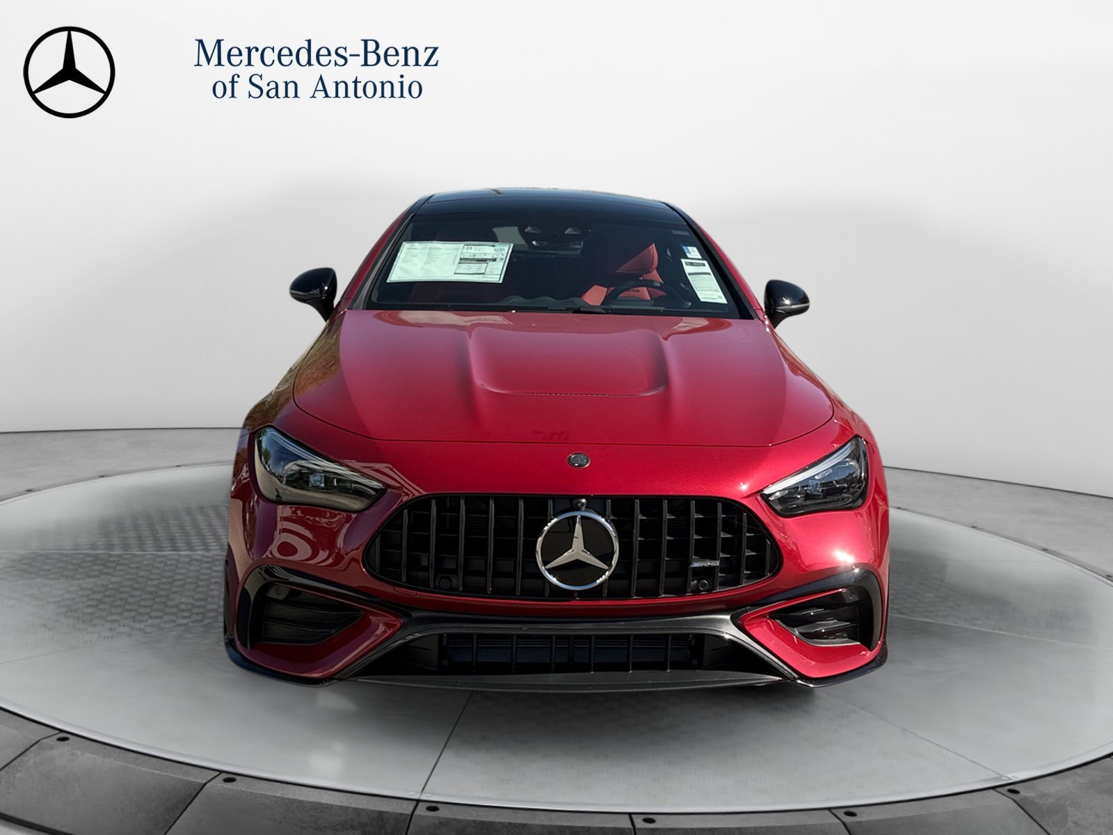 New 2027 MANUFAKTUR Patagonia Red Metallic Mercedes-Benz AMG® CLE 53 4MATIC+ Coupe image 2