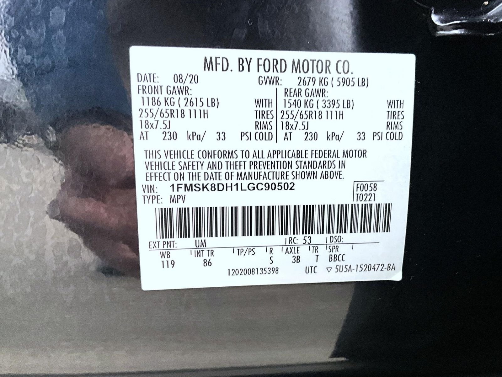 Used 2020 Black Ford XLT image 30