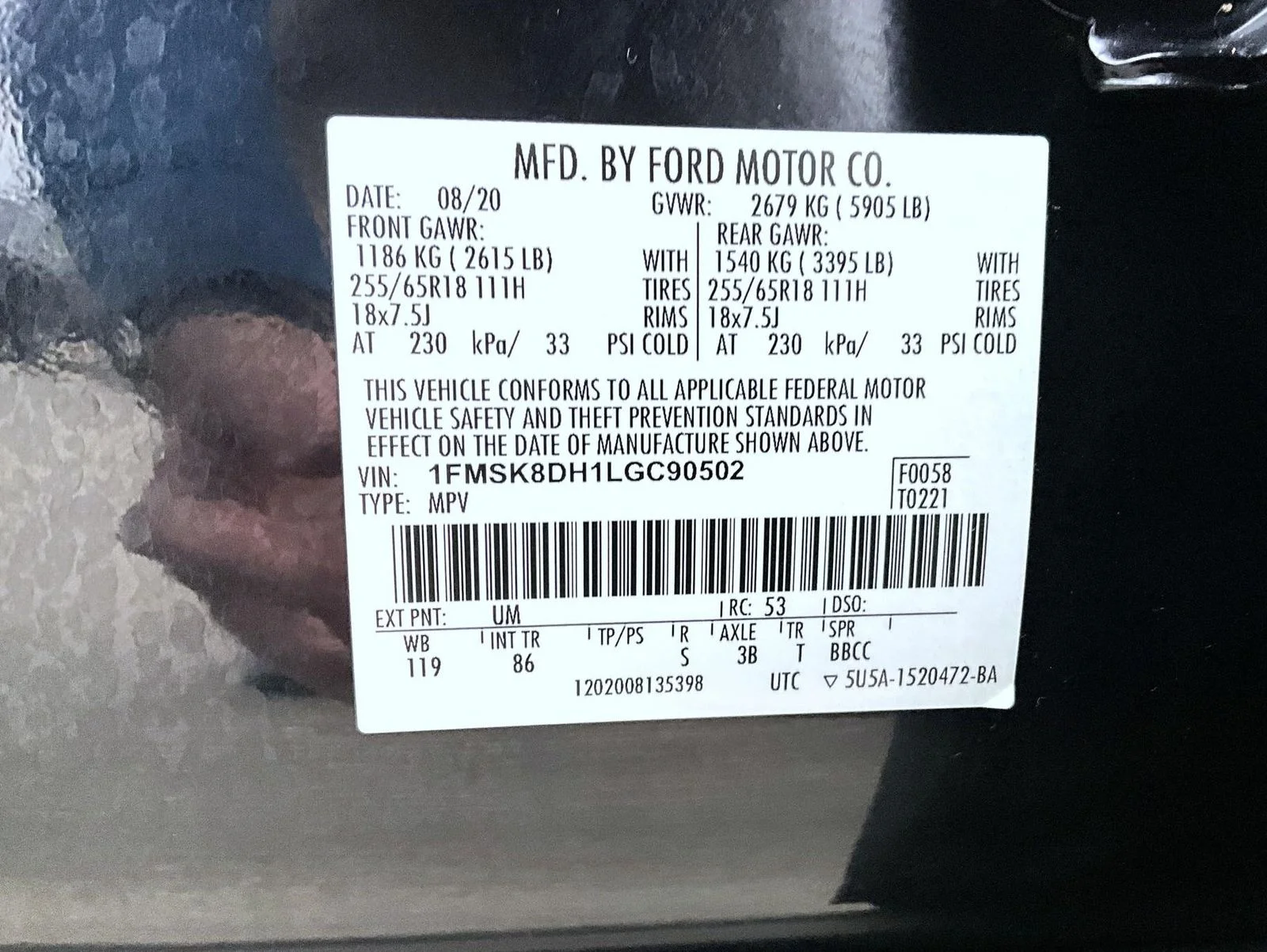 Used 2020 Black Ford XLT image 30