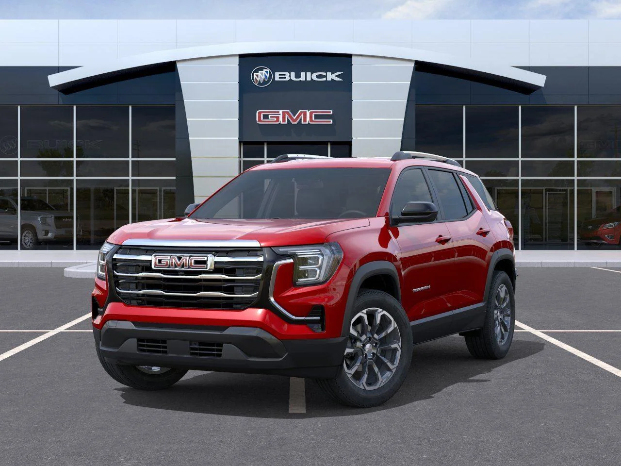 New 2027 Volcanic Red Tintcoat GMC Elevation image 6