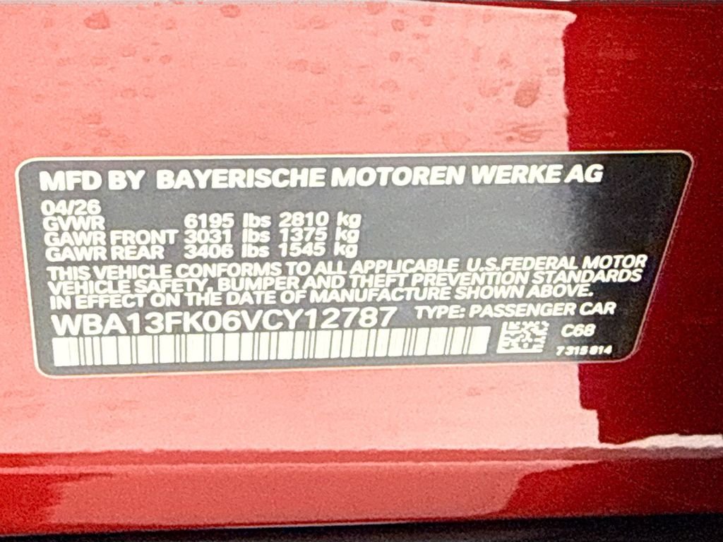 New 2027 Red Metallic BMW 550e xDrive image 34
