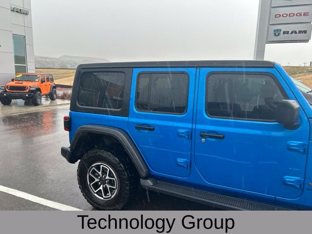 Used 2024 Blue Jeep Rubicon image 5