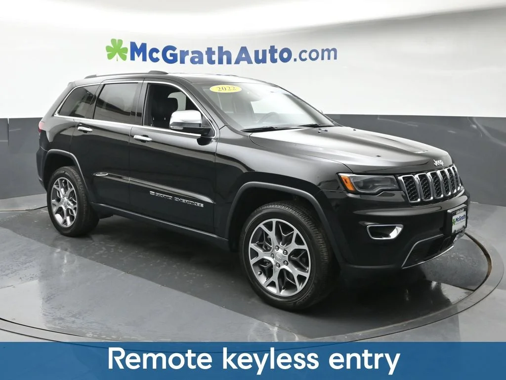 Used 2022 Black Jeep Limited image 3