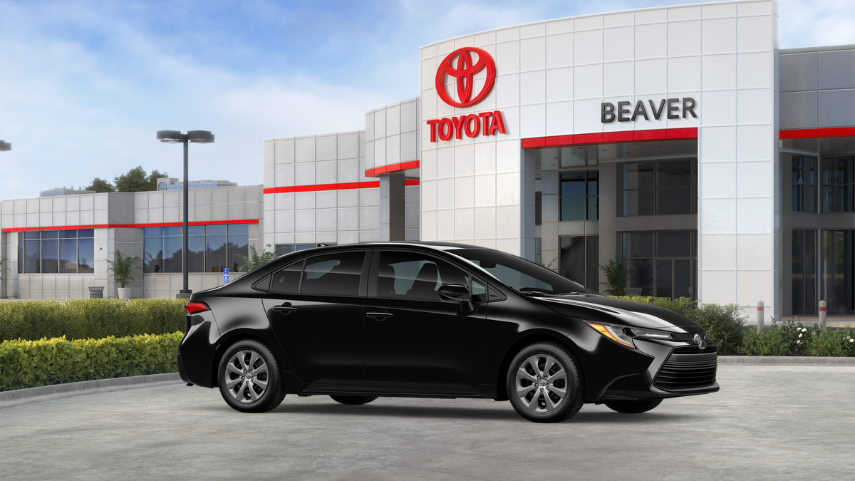 New 2026 Midnight Black Metallic Toyota LE image 35