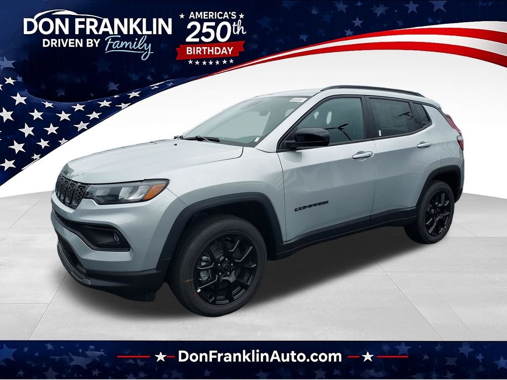 New 2026 Silver Jeep Latitude image 1