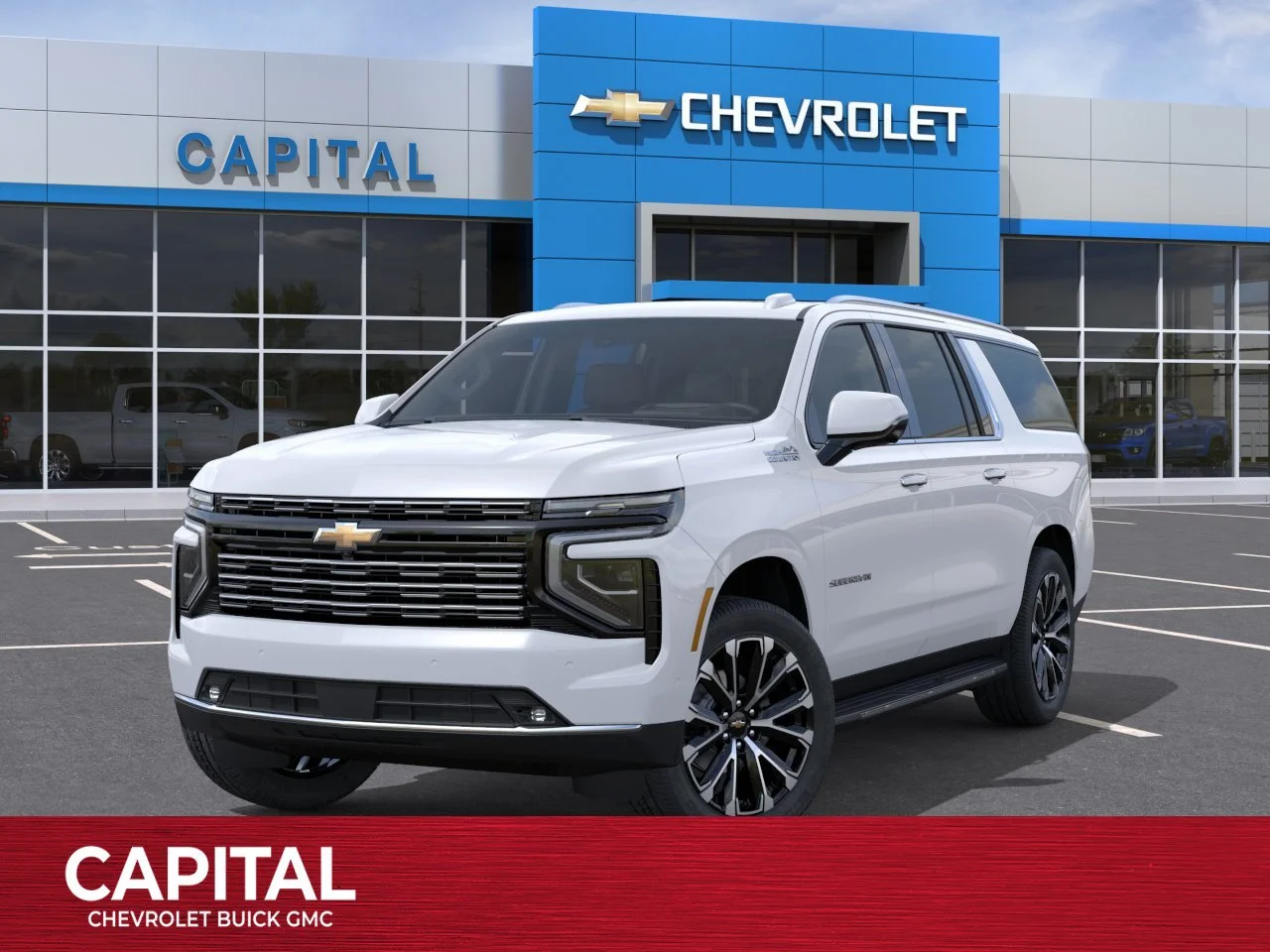 New 2026 Polar White Tricoat Chevrolet High Country image 1