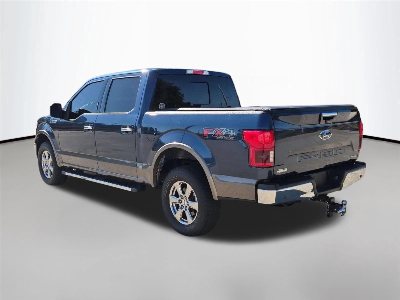 Used 2018 Blue Jeans Metallic Ford LARIAT image 3