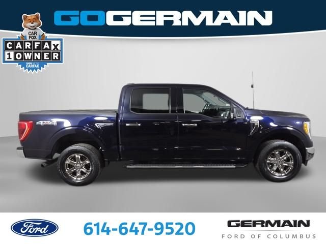 Used 2021 Blue Metallic Ford XLT image 7
