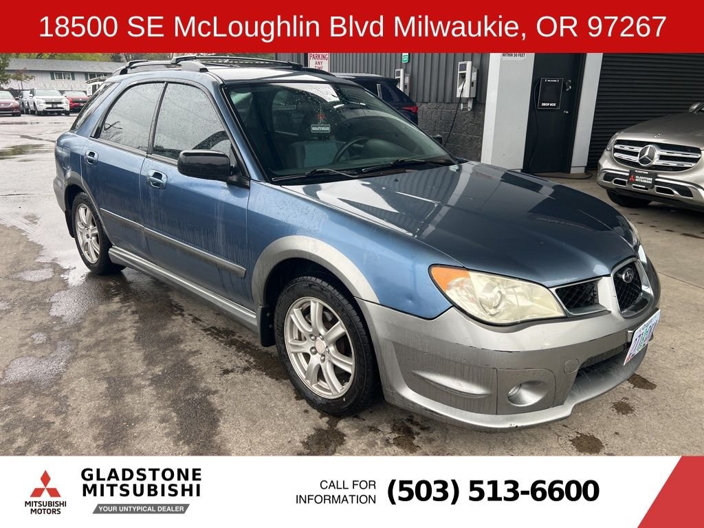 Used 2007 Newport Blue Pearl Subaru Outback Sport image 1