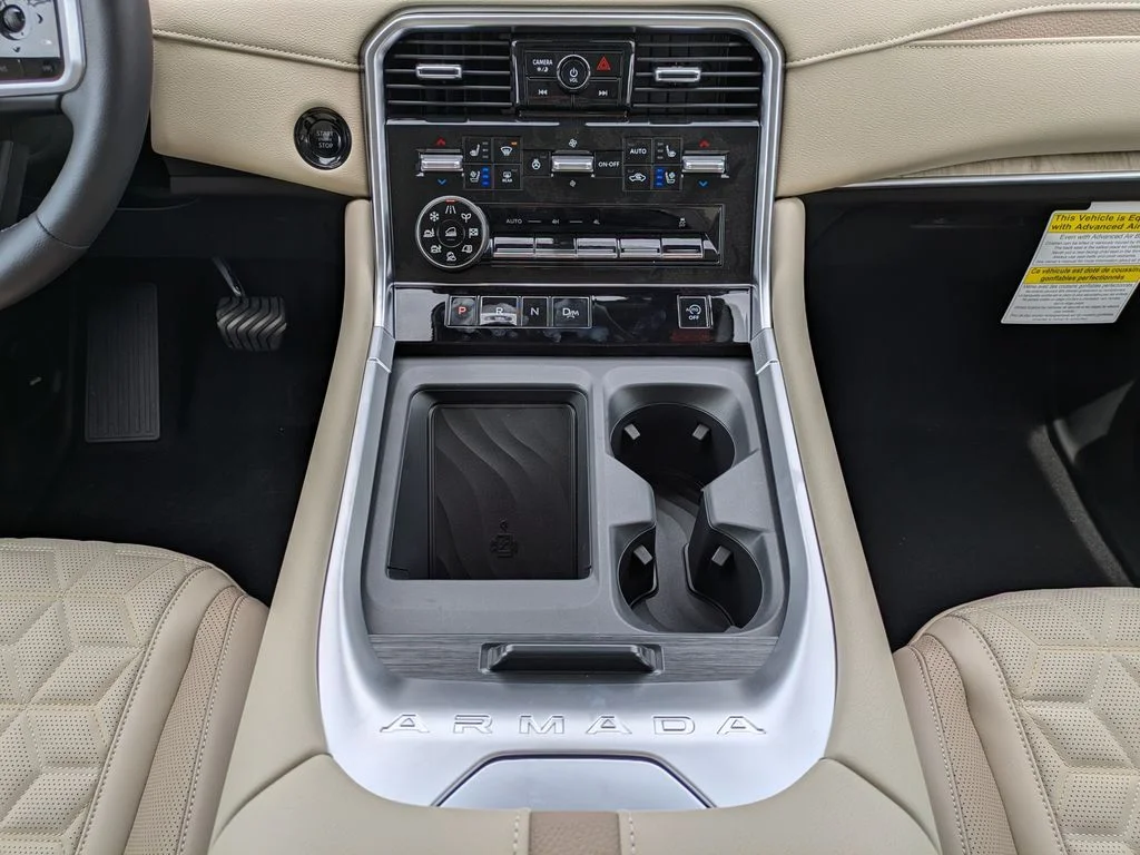 New 2026 Aspen White TriCoat / Super Black Two-tone Nissan Platinum image 19