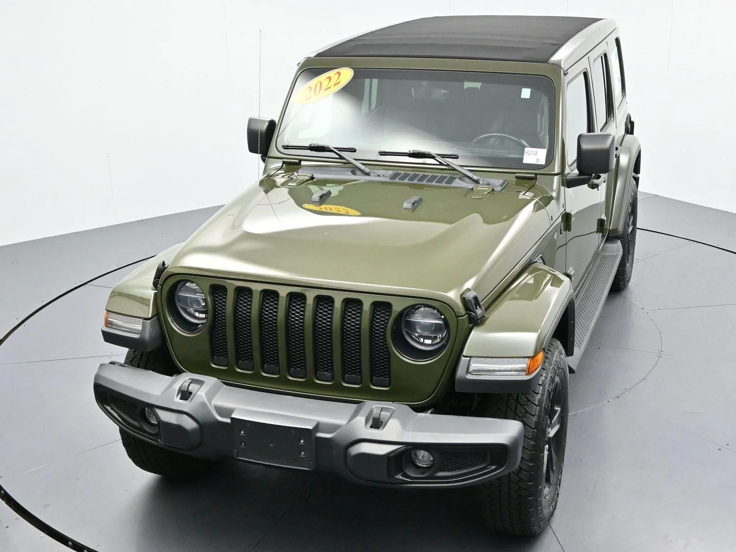 Used 2022 Sarge Green Clearcoat Jeep Unlimited Sahara Altitude image 41