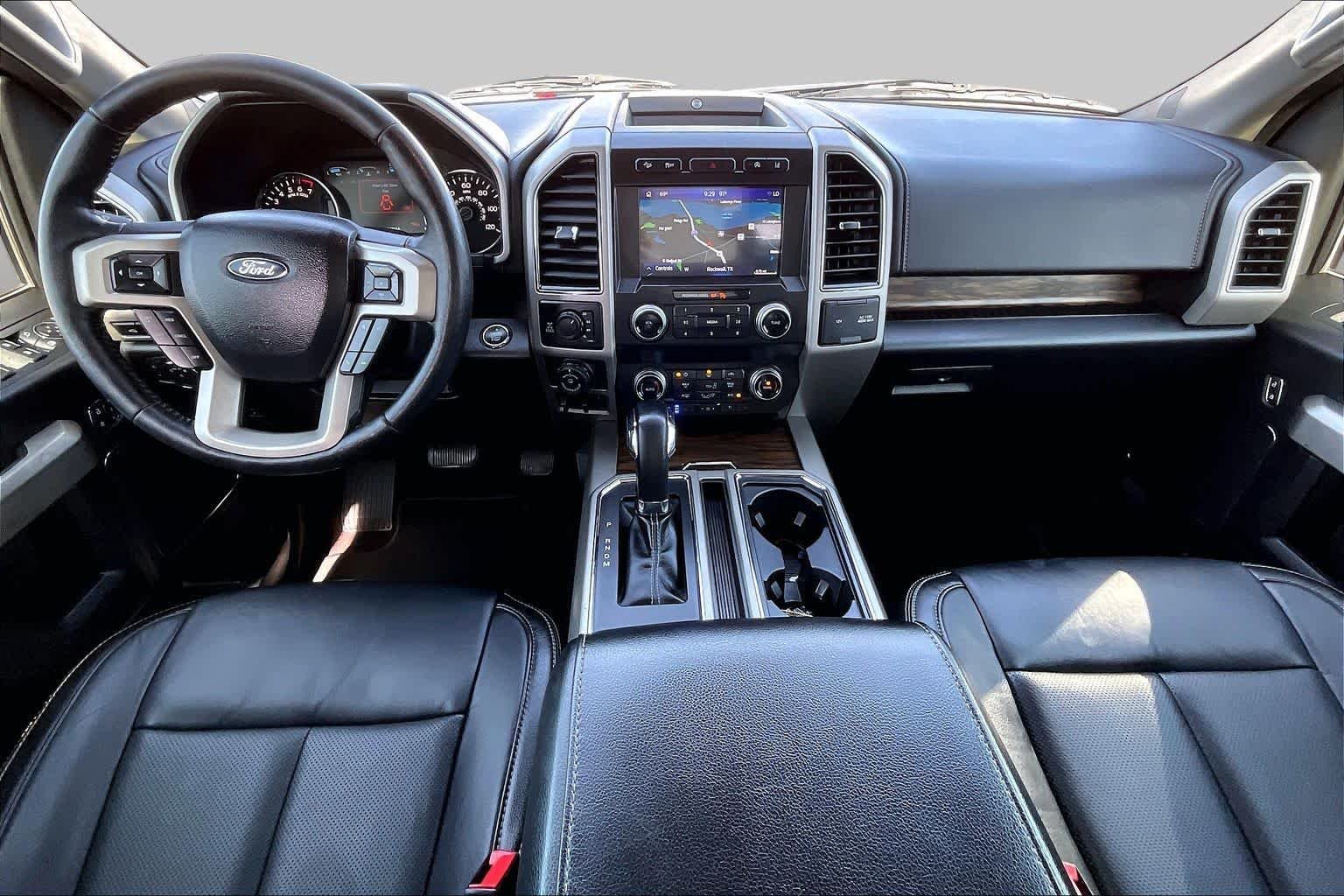 Used 2020 Agate Black Metallic Ford LARIAT image 14