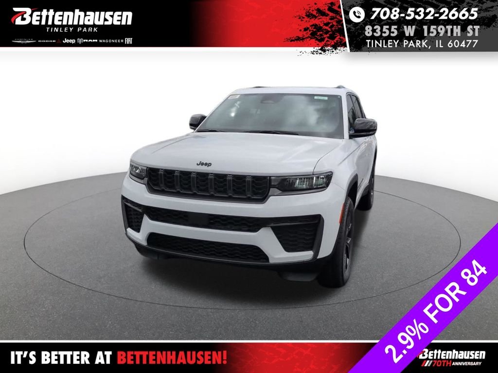 New 2026 Bright White Clear-Coat Exterior Paint Jeep Laredo Altitude image 2