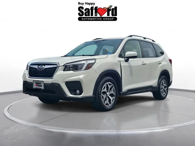 Used 2021 White Subaru Premium image 1