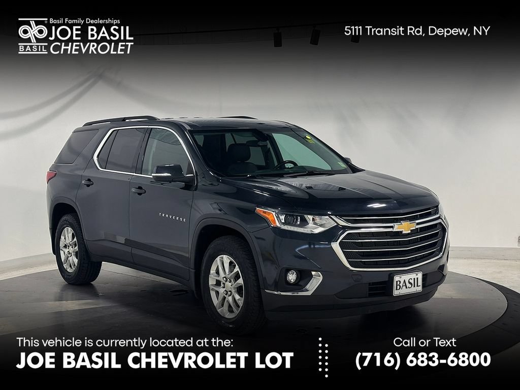 Used 2021 GRAPHITE METALLIC Chevrolet LT Leather image 1