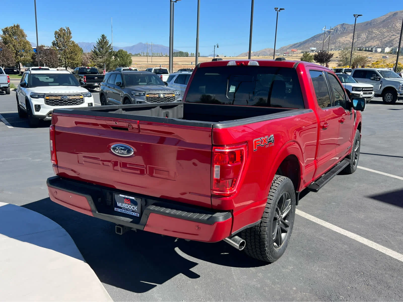 Certified Used 2022 Rapid Red Metallic Tinted Clearcoat Ford XLT image 8