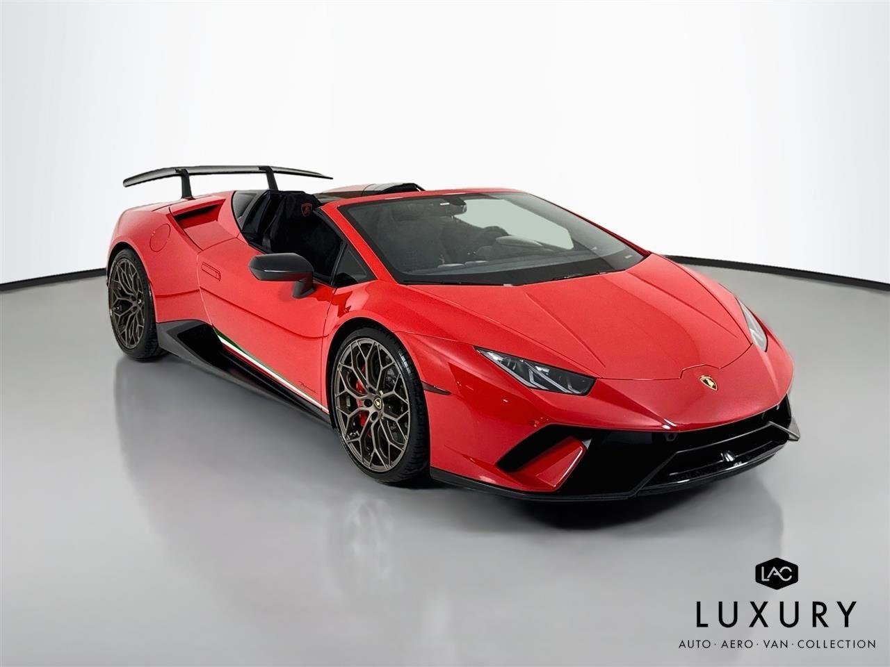 Used 2018 Rosso Mars Metallic Lamborghini Performante | RYFT Exhaust | Narvi 20