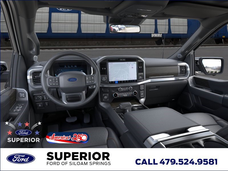 New 2026 Star White Metallic Tri-Coat Ford LARIAT image 9