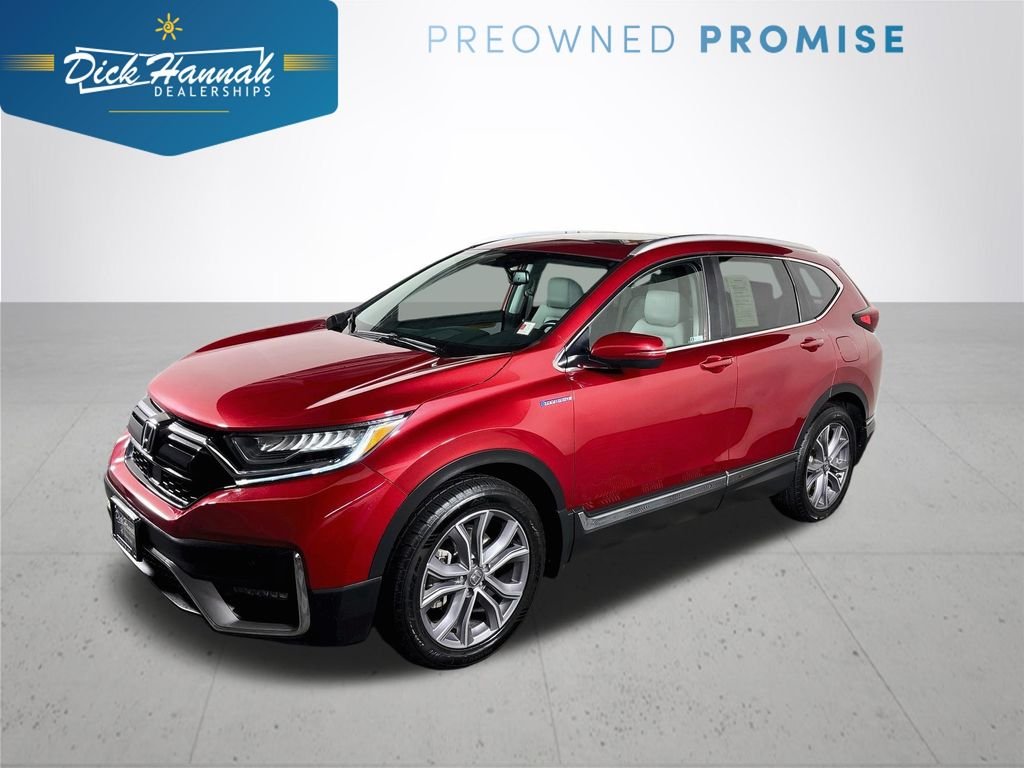 Used 2021 Radiant Red Metallic Honda Touring image 1