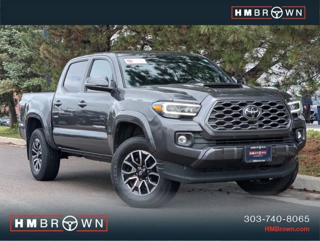 Used 2023 Magnetic Gray Metallic Toyota TRD Sport image 1