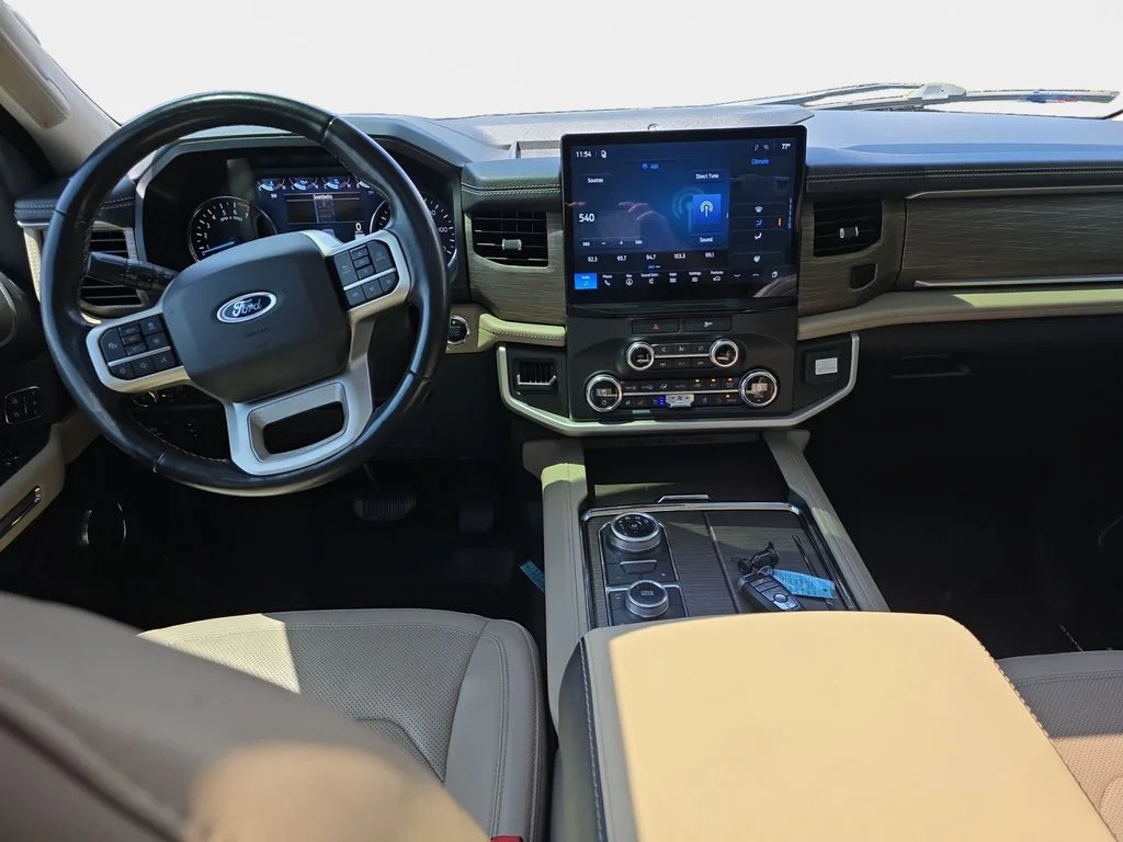 Used 2022 Black Metallic Ford Limited image 15