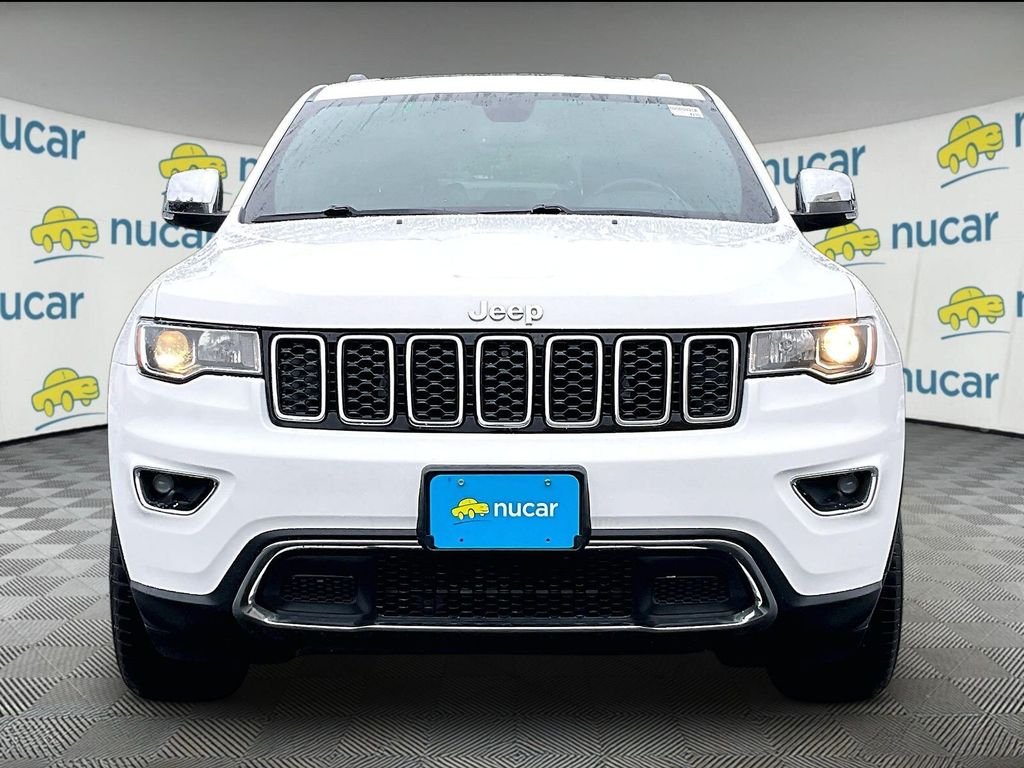 Used 2020 Bright White Clearcoat Jeep Limited image 2