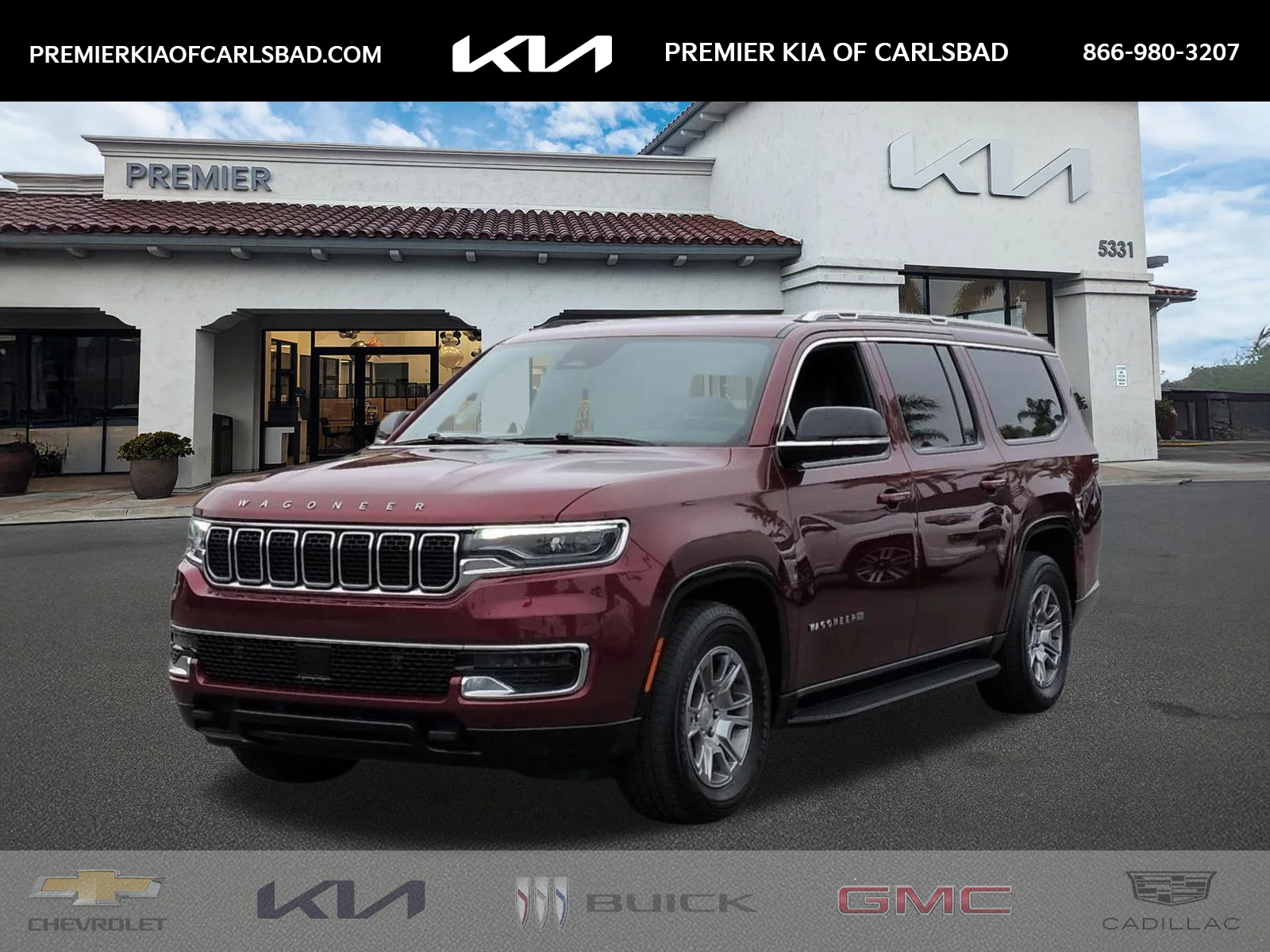 Used 2023 Red Jeep Base image 1