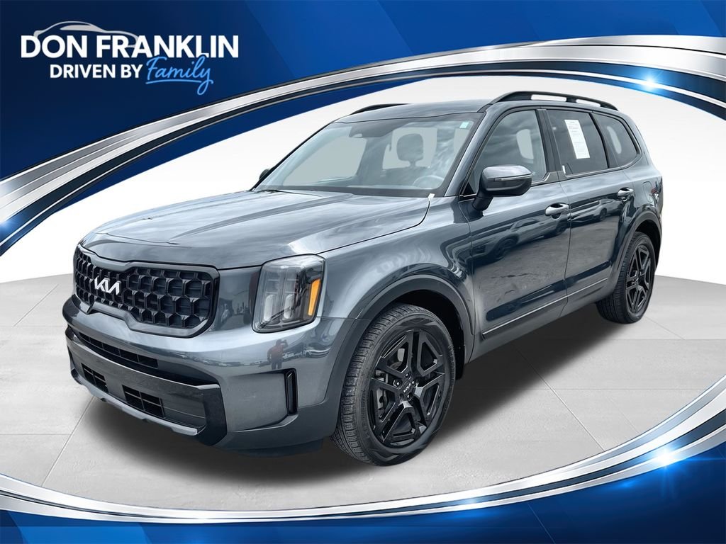 Used 2024 Gray Kia EX X-Line image 1